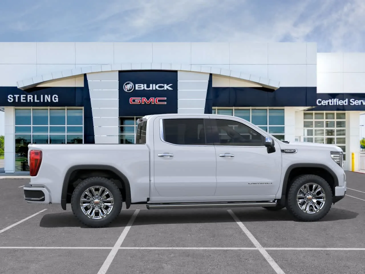 New 2026 Glacier White Tricoat GMC Denali image 5