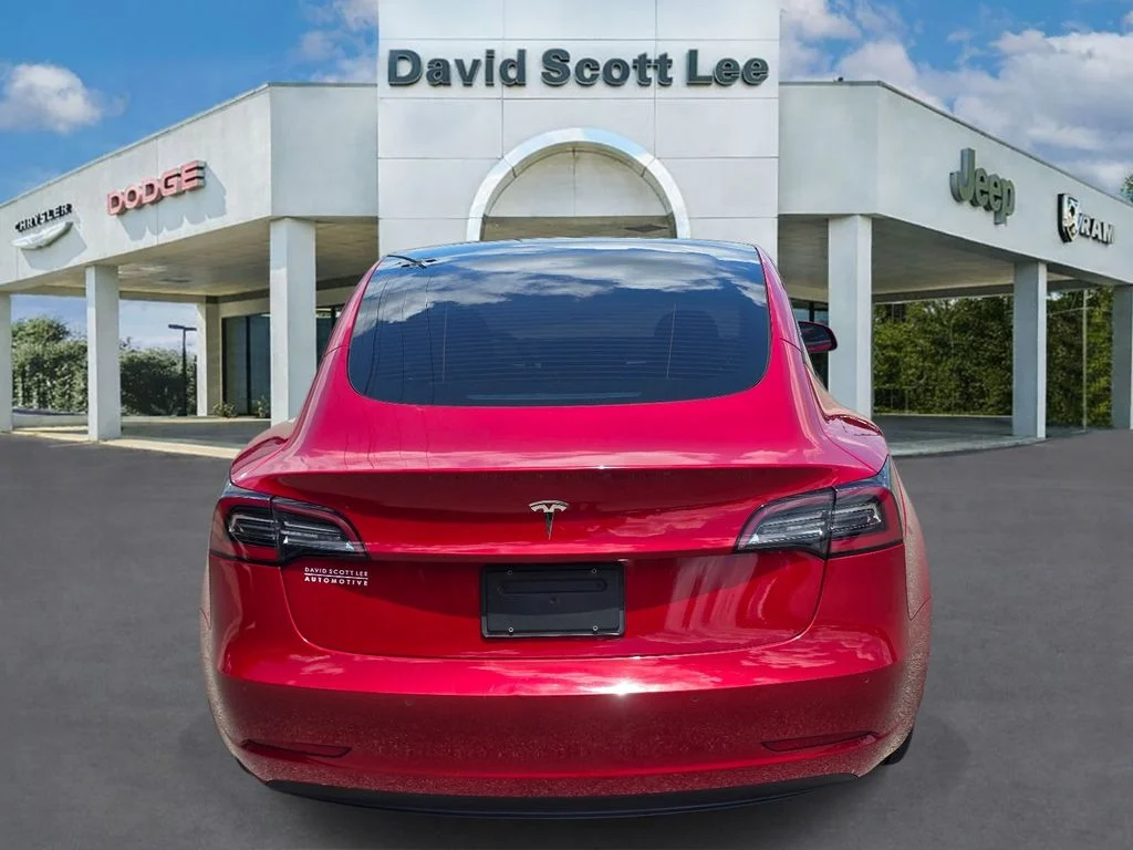 Used 2022 Red Tesla Base image 8