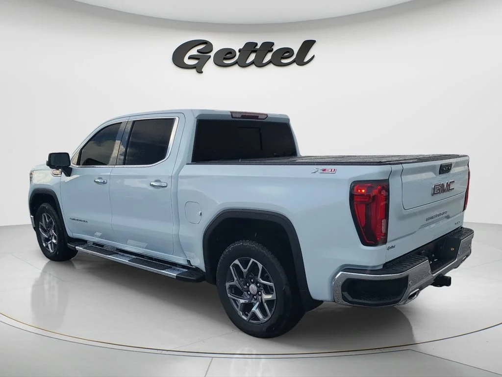 New 2026 Glacier White Tricoat GMC SLT image 7