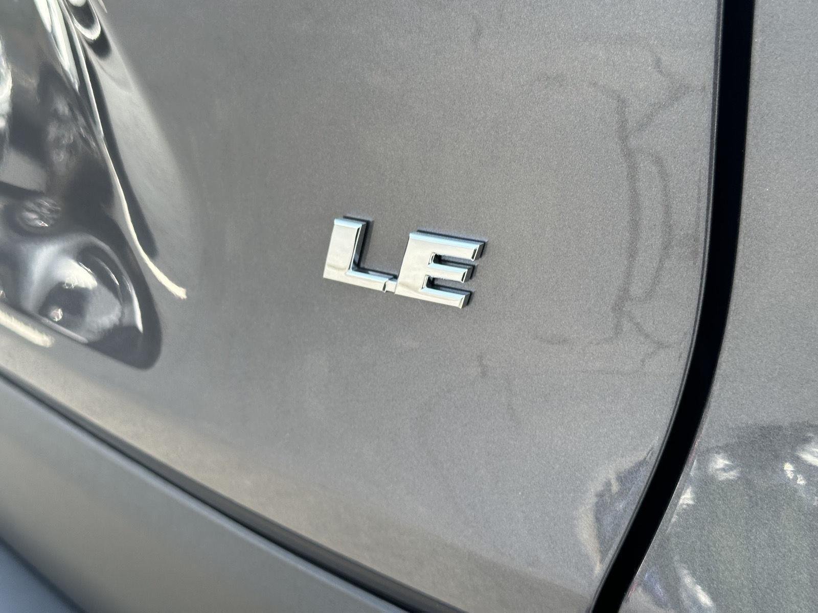 Used 2025 Magnetic Gray Metallic Toyota LE image 10