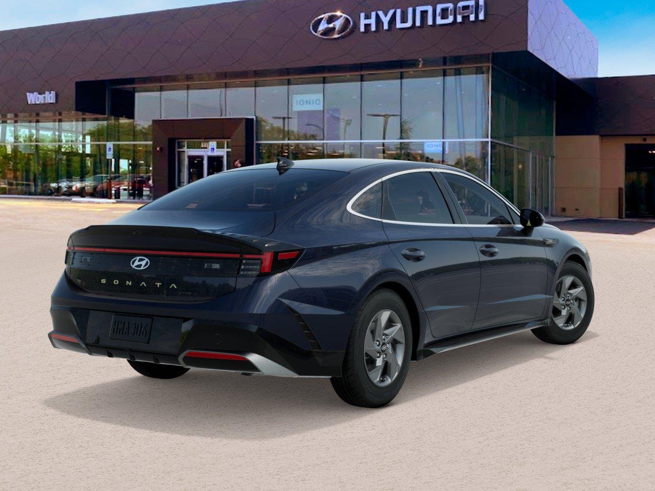 New 2026 Carbon Blue Hyundai SE image 4