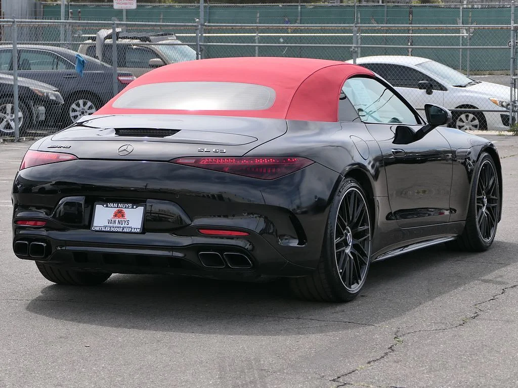 Used 2023 Obsidian Black Metallic Mercedes-Benz AMG® SL 63 image 3