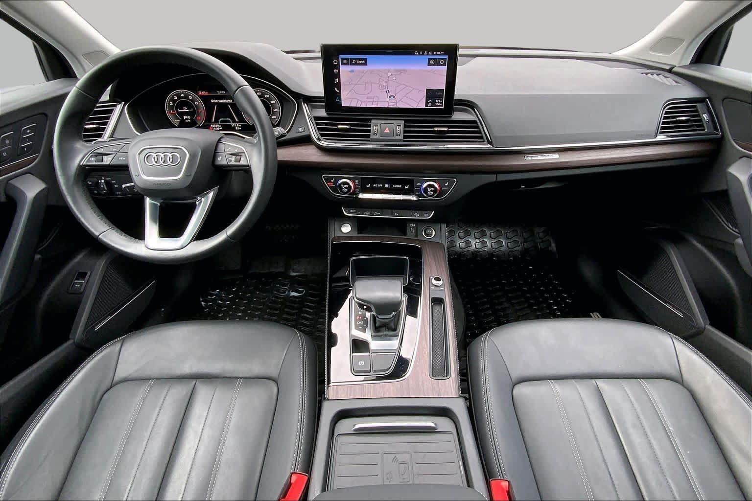 Used 2021 WHITE Audi Premium Plus image 15