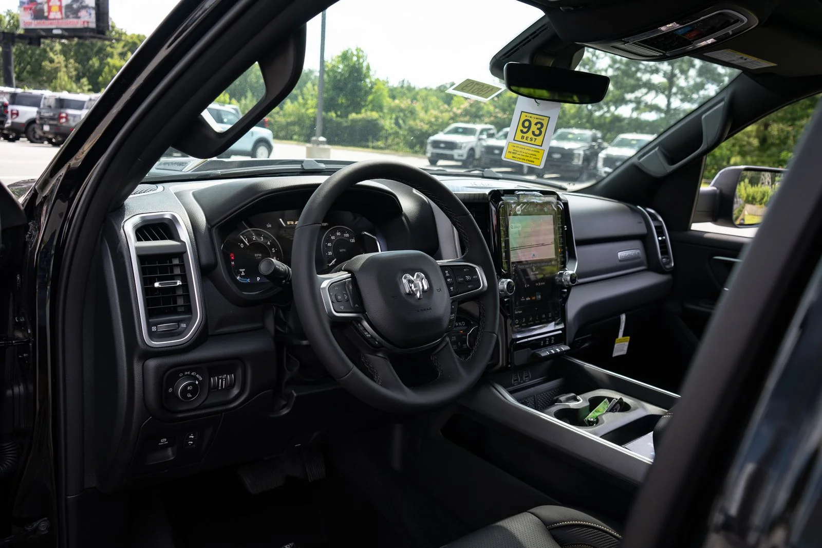 New 2026 Diamond Black Crystal Pearl-Coat Exterior Paint RAM Big Horn with DC 650 Supercharged Package image 29