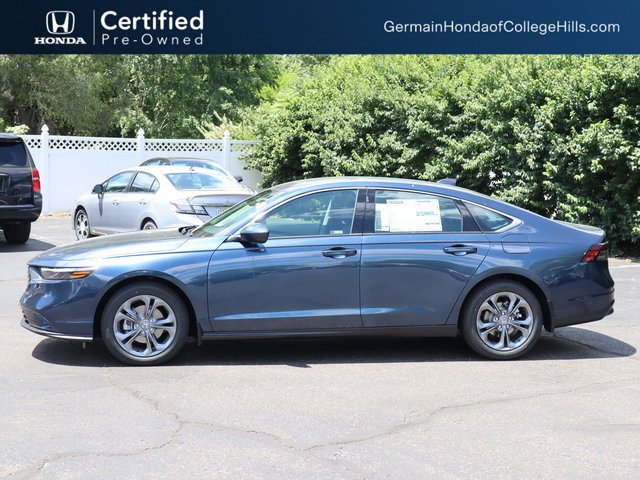 Certified Used 2024 Canyon River Blue Metallic Honda EX image 8
