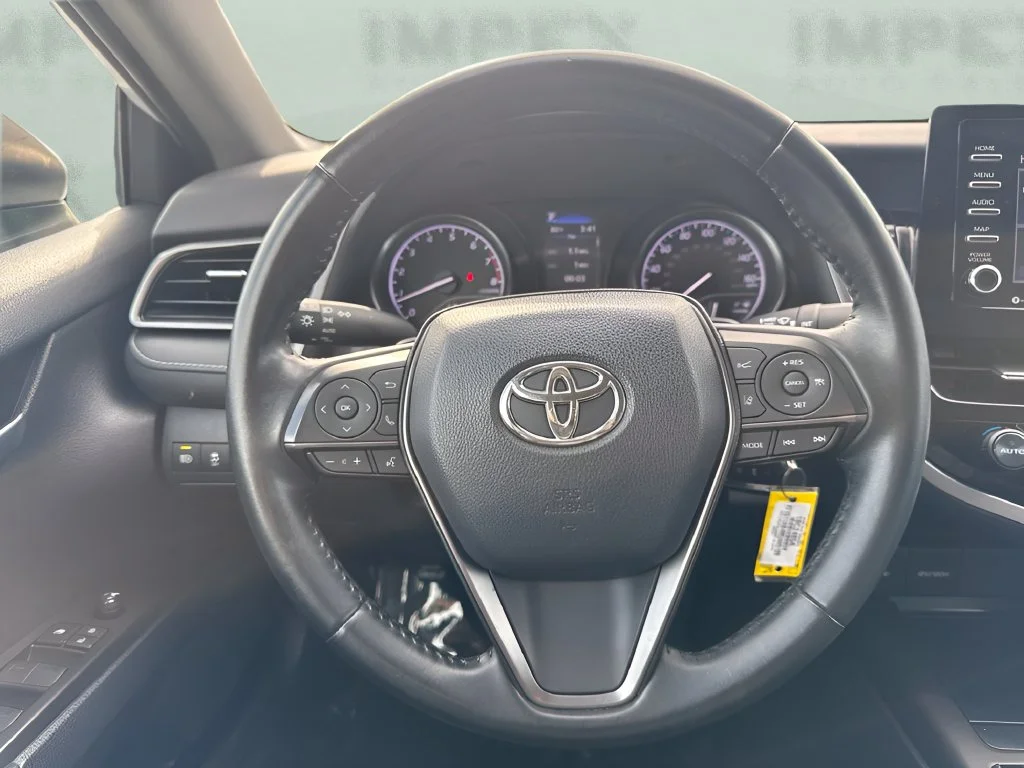 Used 2021 White Toyota SE image 14