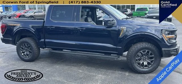 Used 2025 Antimatter Blue Metallic Ford Tremor image 8
