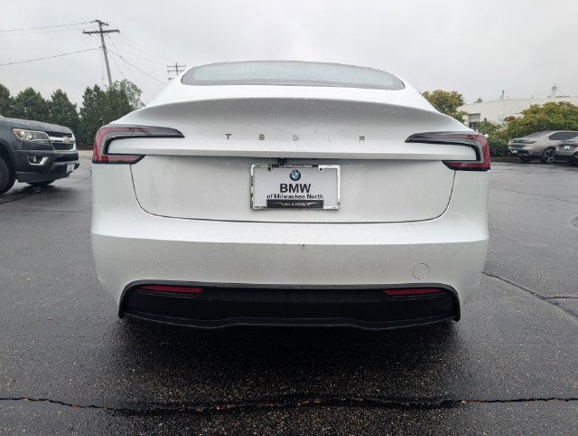 Used 2025 Pearl White Multi-Coat Tesla Long Range image 4