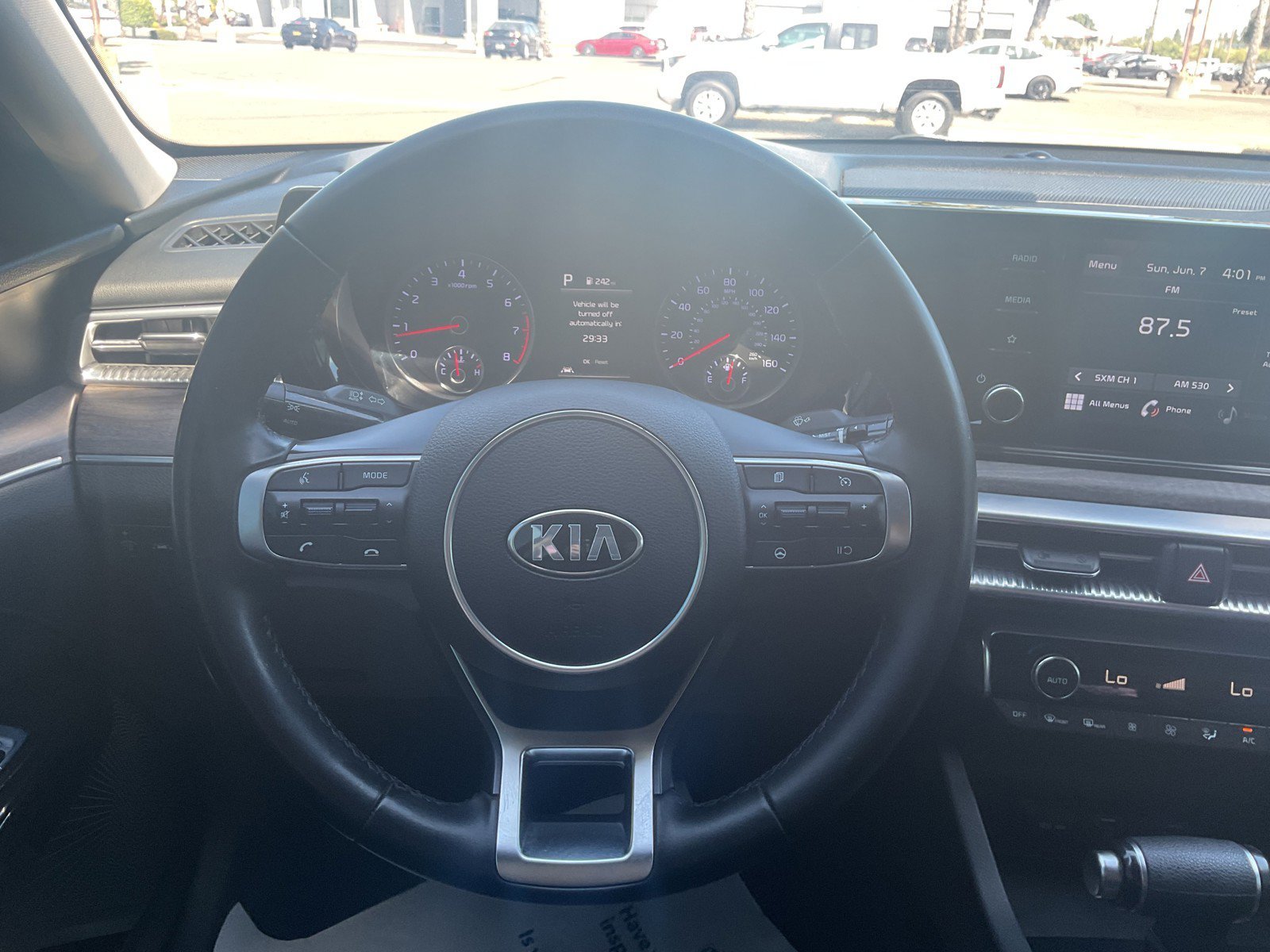 Used 2021 Passion Red Kia EX image 21