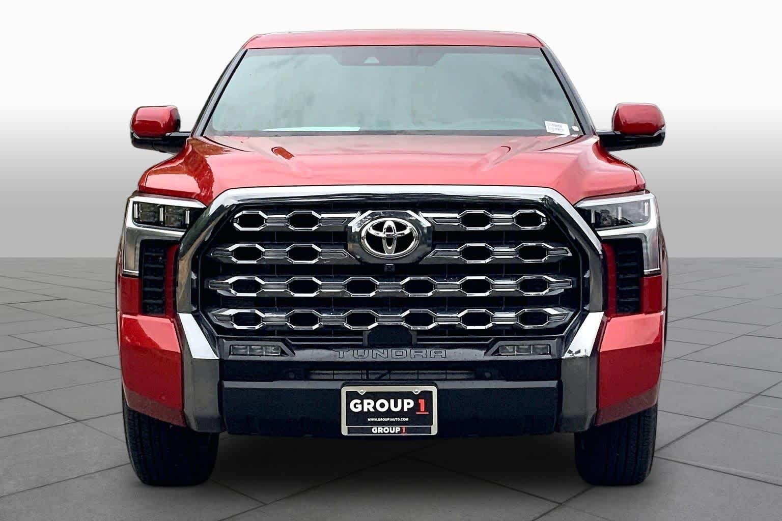 New 2026 Supersonic Red Toyota Platinum image 3