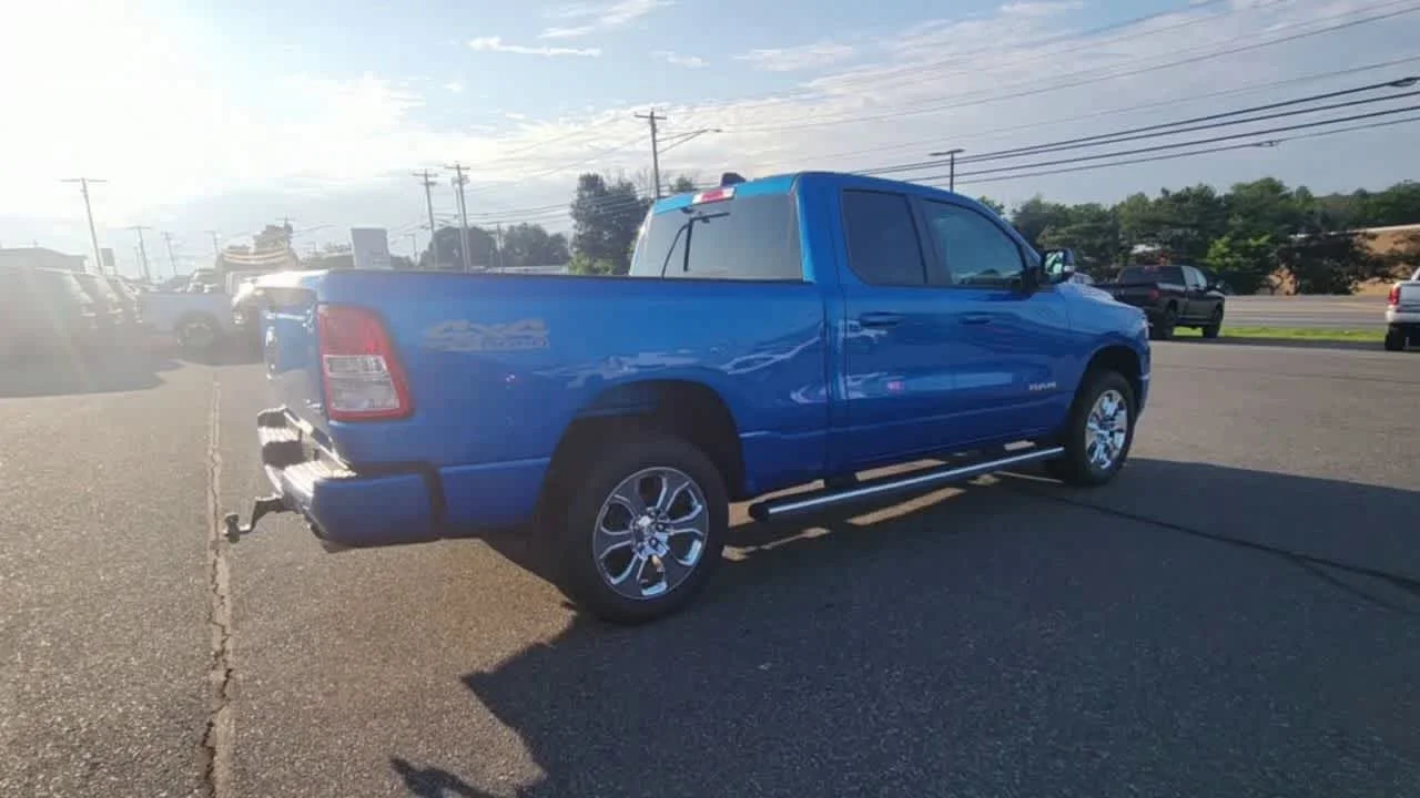 Used 2021 Hydro Blue Pearlcoat Ram Big Horn image 8
