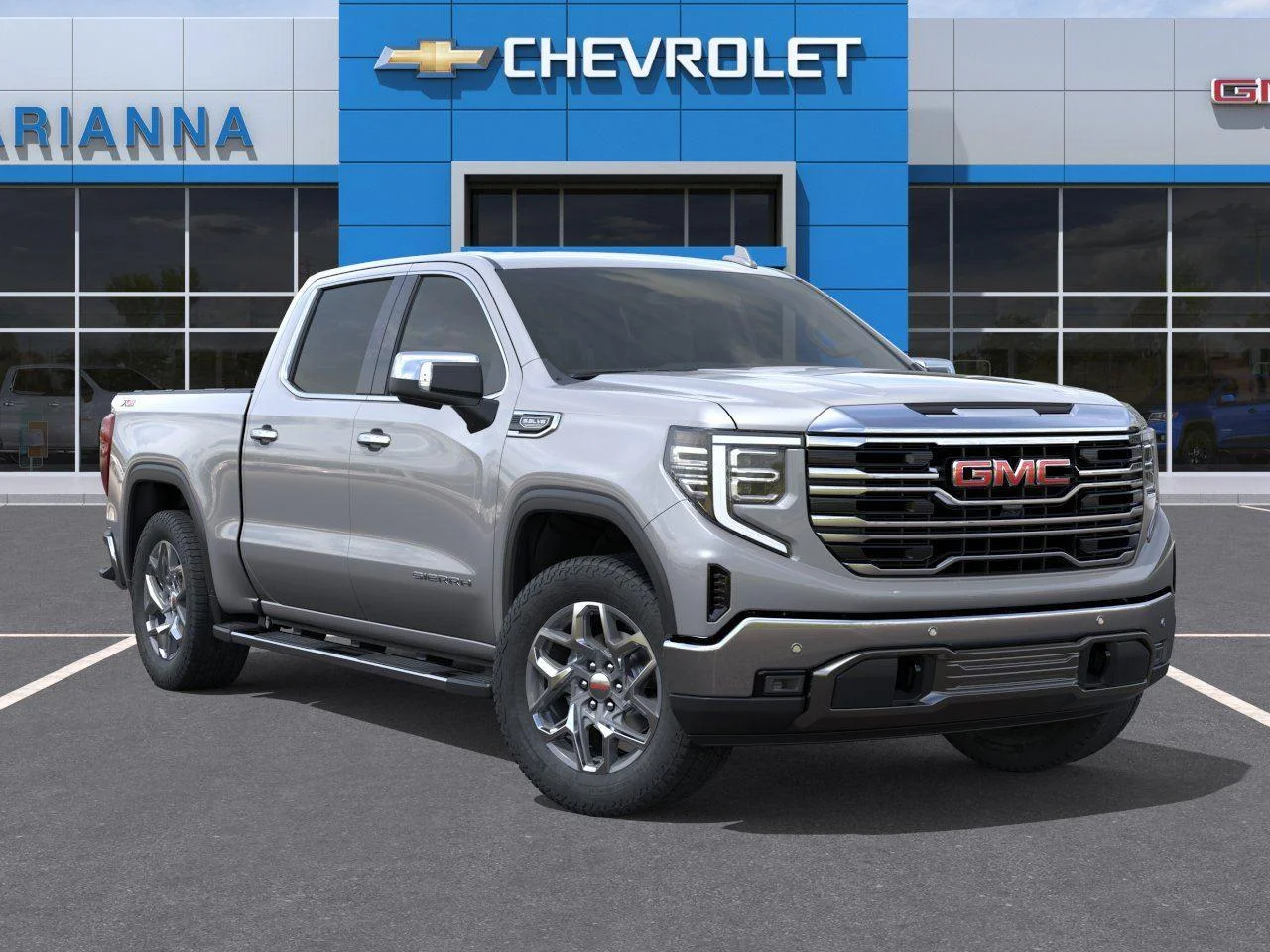 New 2026 Sterling Metallic GMC SLT image 7