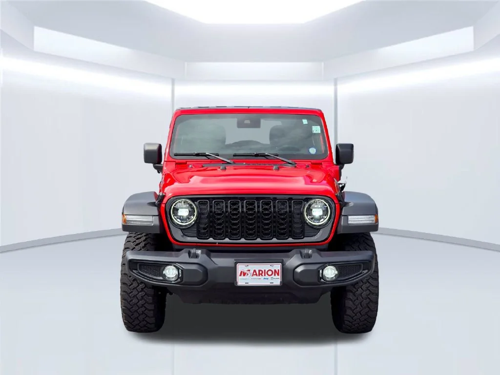 Certified Used 2025 Red Jeep Willys 4xe image 15