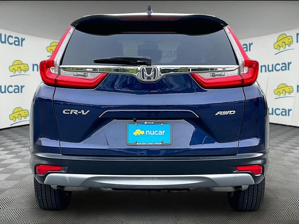 Used 2018 Obsidian Blue Honda EX image 5