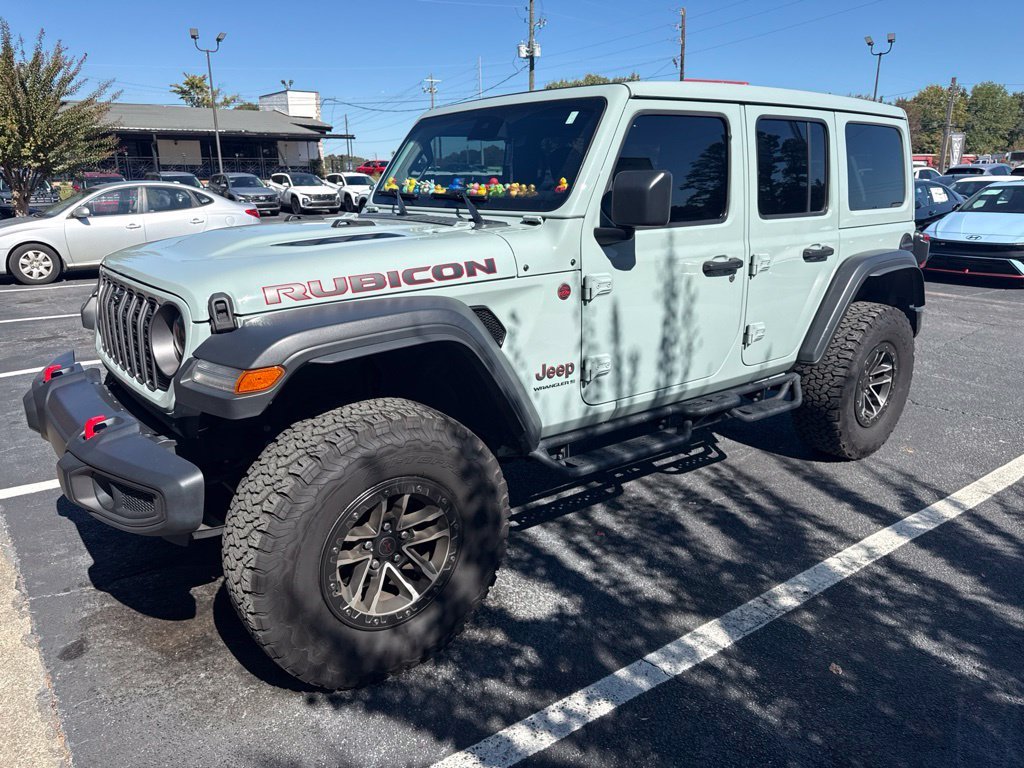 Used 2024 Gray Jeep Rubicon image 1