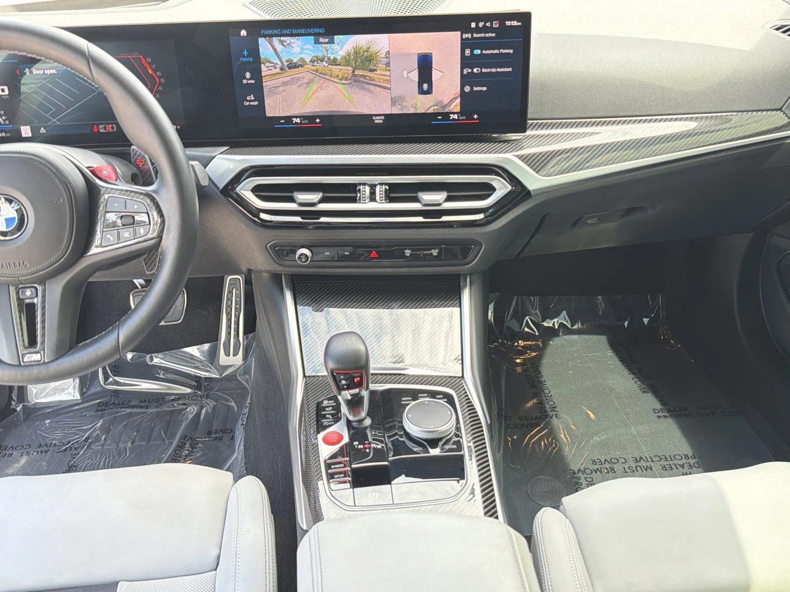 Used 2024 Tanzanite Blue II Metallic BMW Competition image 16