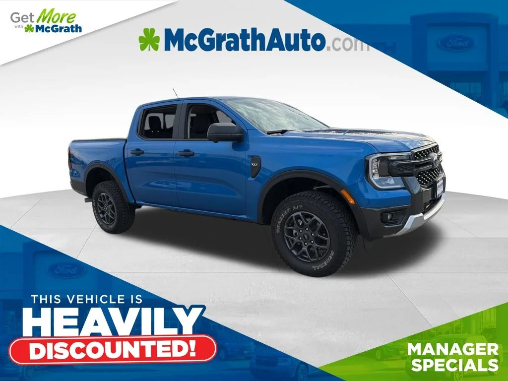 New 2025 Blue Ford XLT image 1
