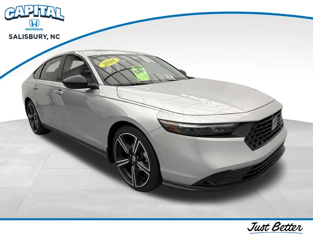 New 2026 Solar Silver Metallic Honda SE image 1