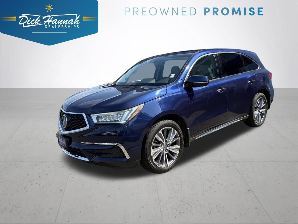 Used 2017 Fathom Blue Pearl Acura SH-AWD with Technology and Entertainment Package image 32