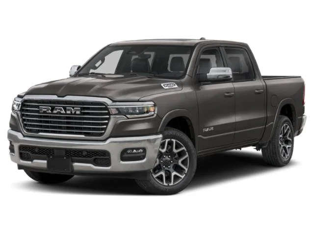 New 2026 Serrano-Green Metallic Exterior Paint RAM Laramie image 4