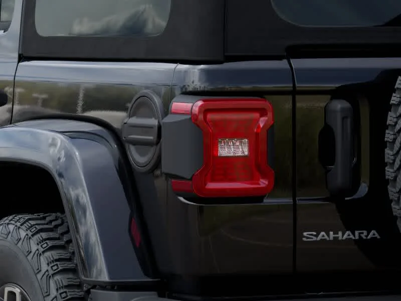 New 2026 Black Clearcoat Jeep Sahara image 9