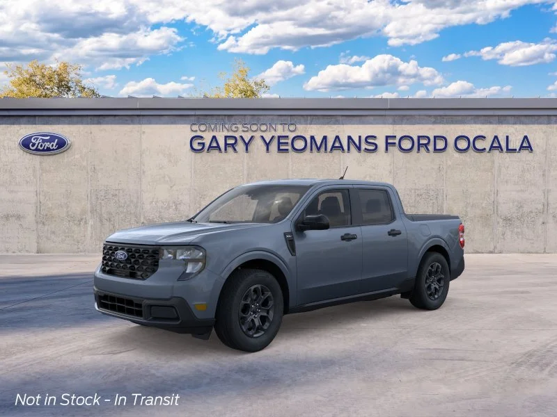 New 2026 Azure Gray Metallic Tri-Coat Ford XLT image 1