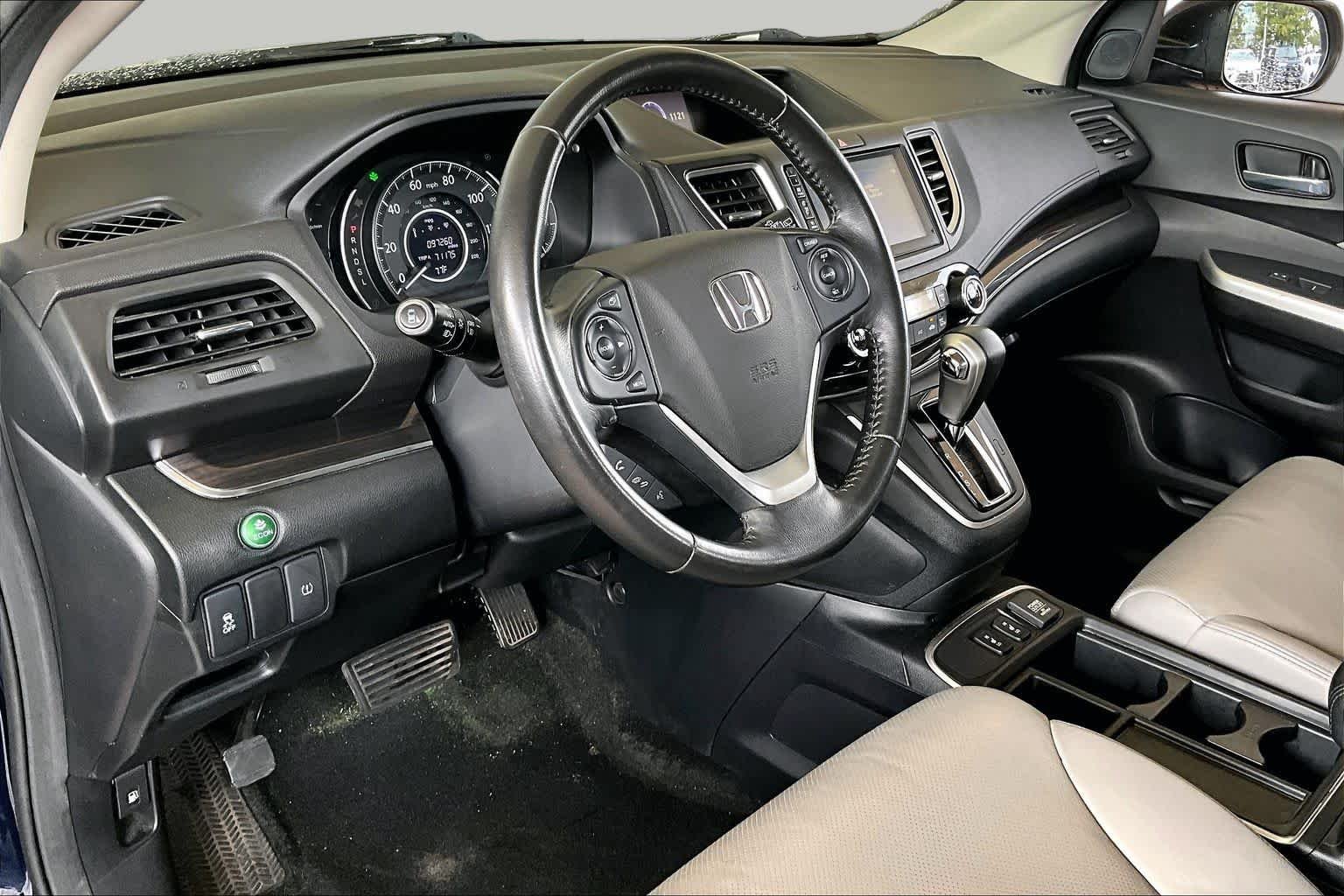 Used 2016 Obsidian Blue Pearl Honda EX-L image 16