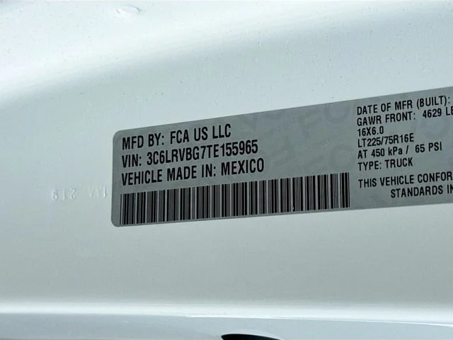 New 2026 Bright White Clear-Coat Exterior Paint RAM Base image 28