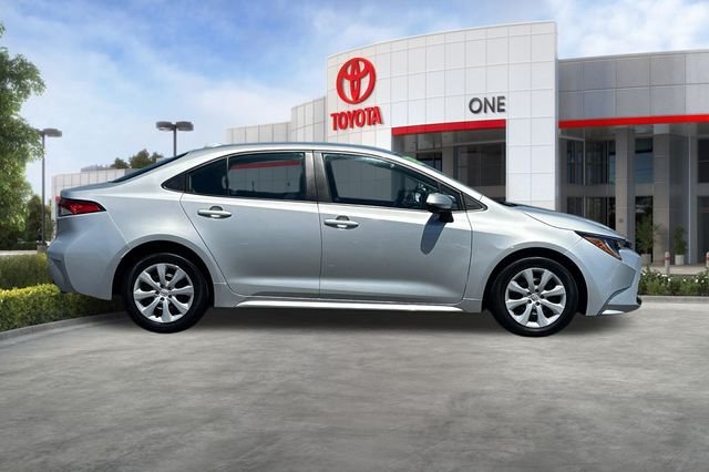 Certified Used 2023 Silver Toyota LE image 3