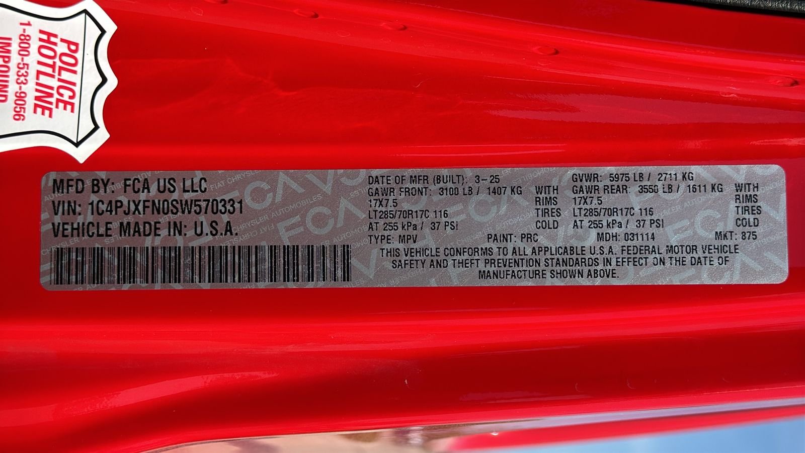 Certified Used 2025 Red Jeep Rubicon image 30