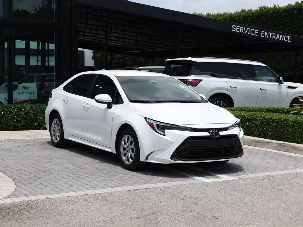 Used 2026 White Toyota LE image 2