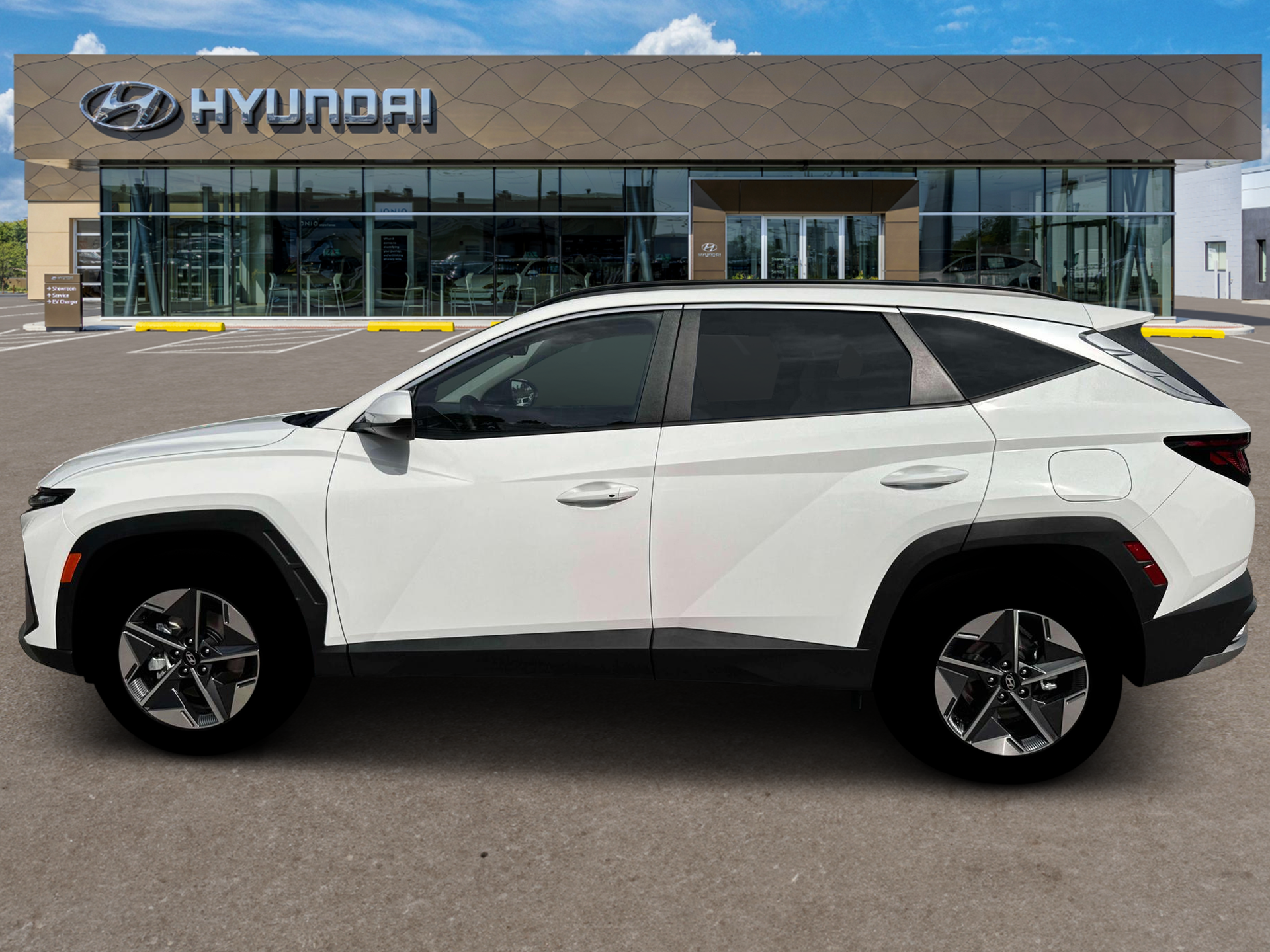 New 2026 Serenity White Pearl Hyundai SEL AWD image 3