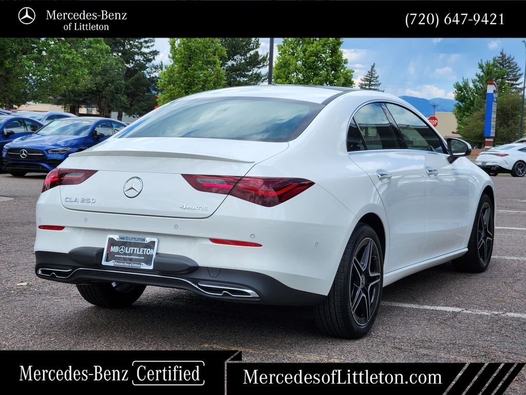 Certified Used 2026 White Mercedes-Benz CLA 250 image 7