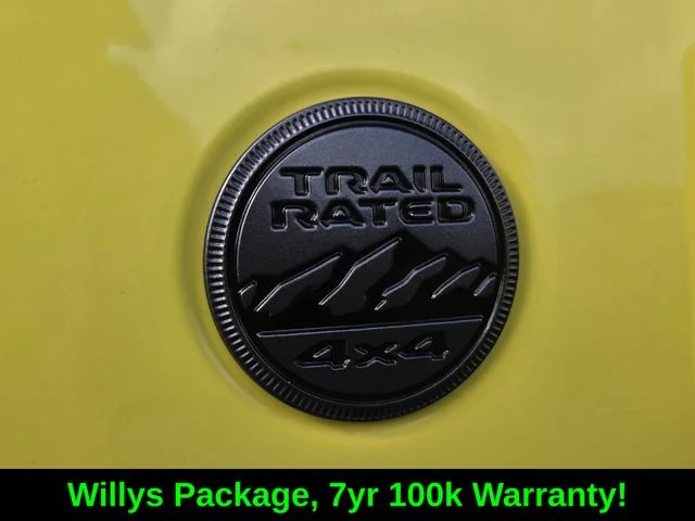 Certified Used 2023 Yellow Jeep Willys image 12