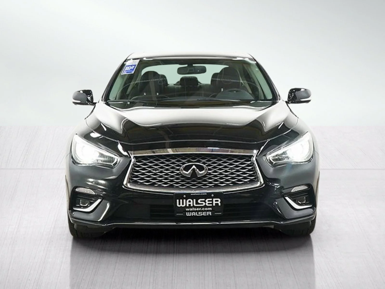 Used 2021 Black Obsidian INFINITI 3.0t LUXE image 8