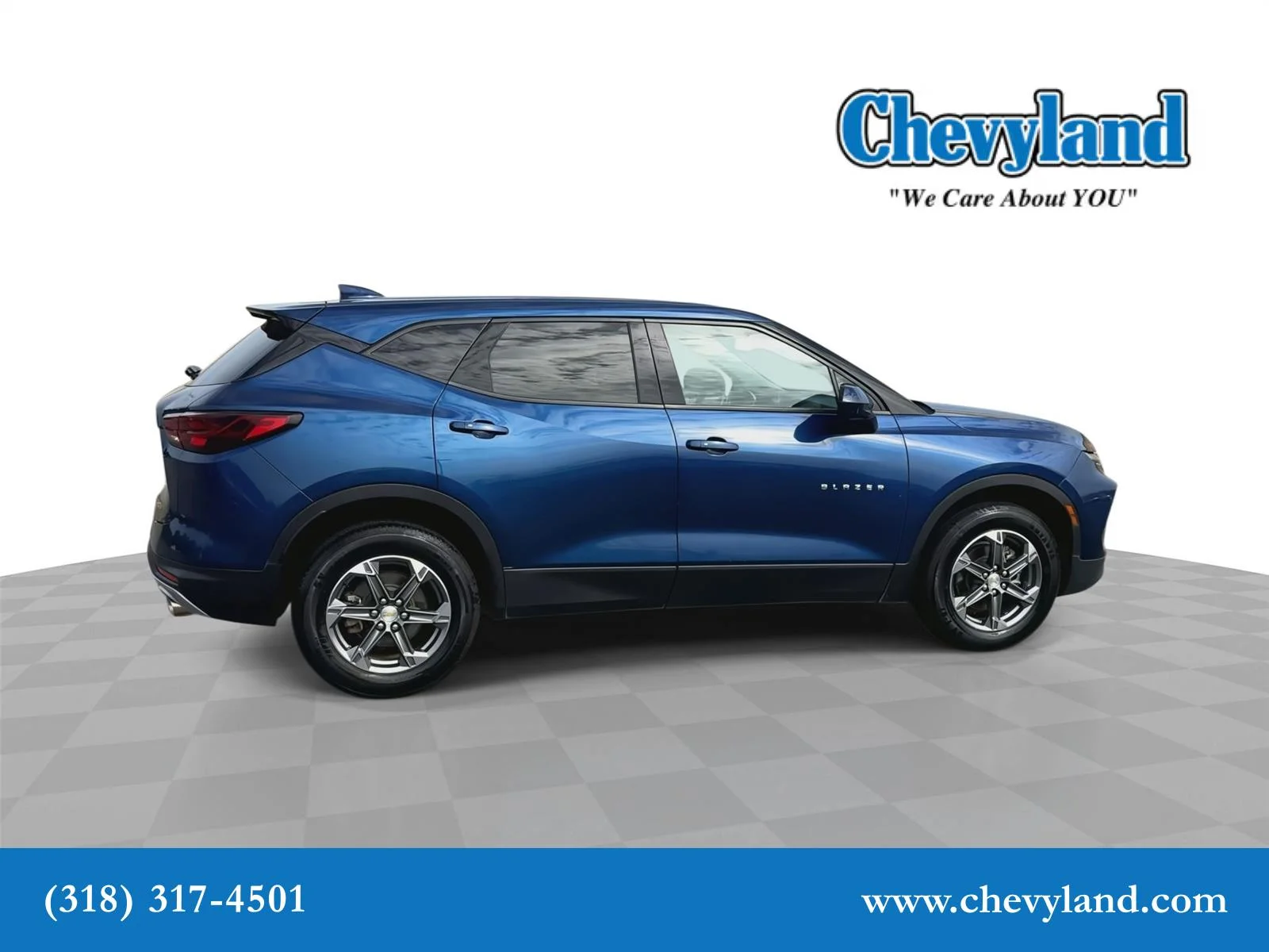 Certified Used 2023 Blue Glow Metallic Chevrolet 2LT image 8