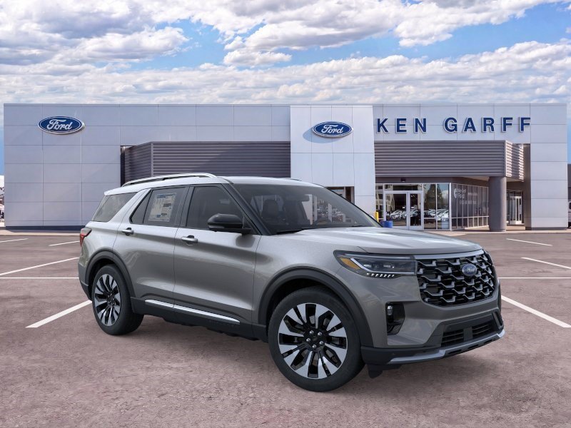 New 2026 Carbonized Gray Metallic Ford Platinum image 8