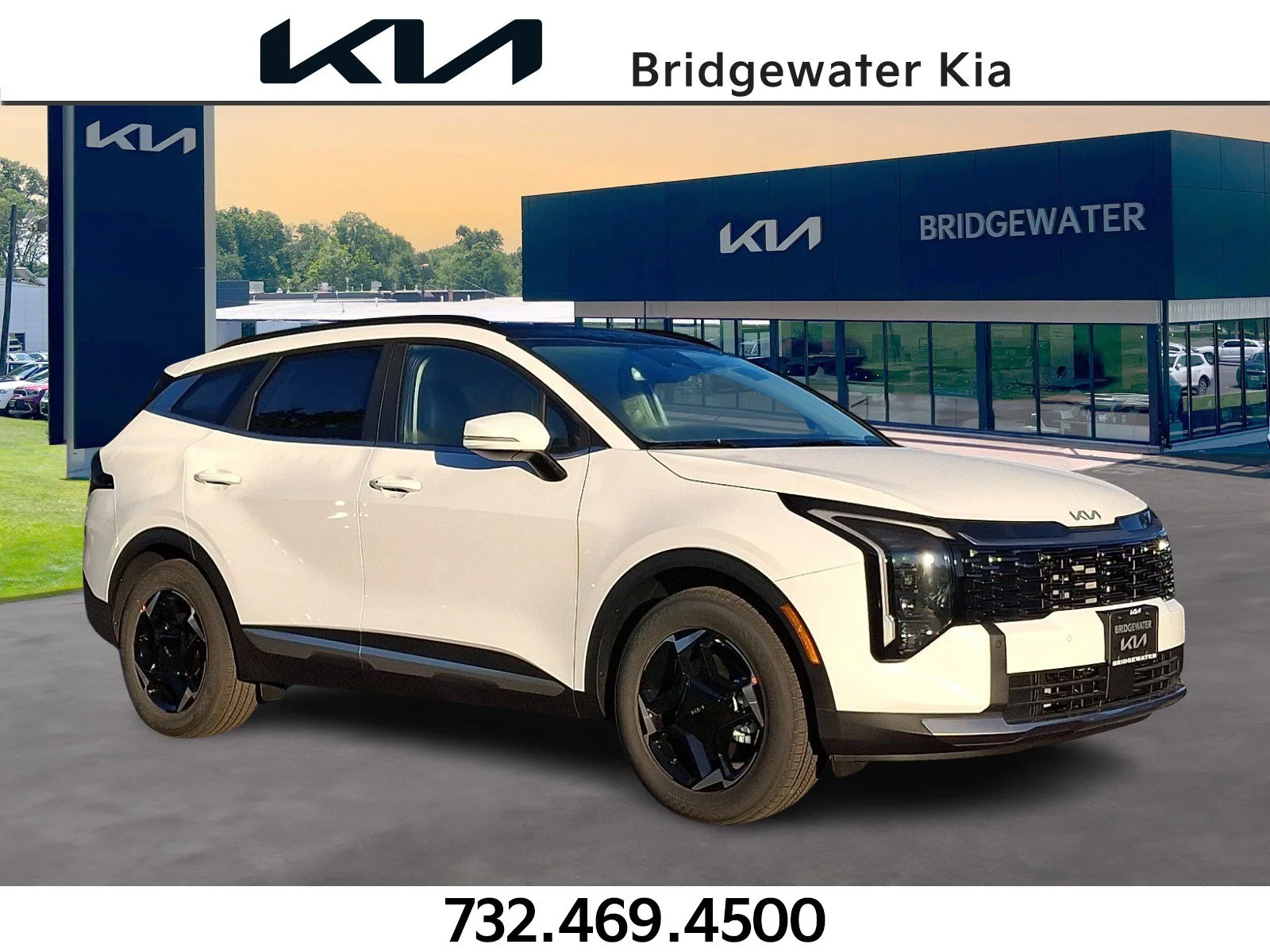 New 2027 Glacial White Pearl Kia EX image 1