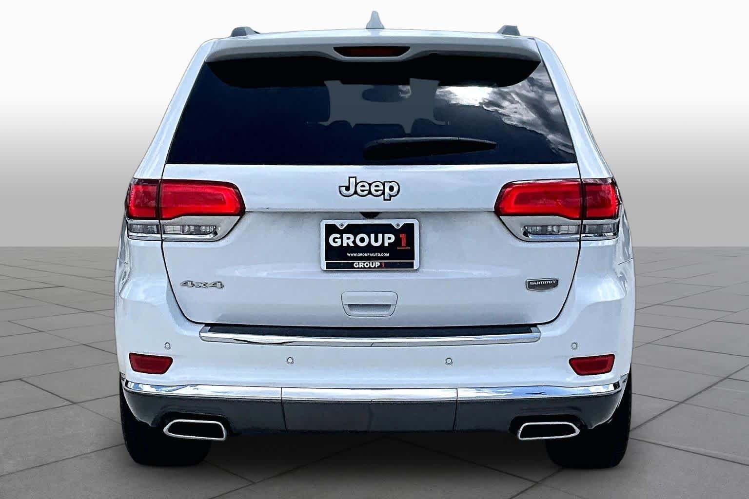Used 2020 Bright White Clearcoat Jeep Summit image 5