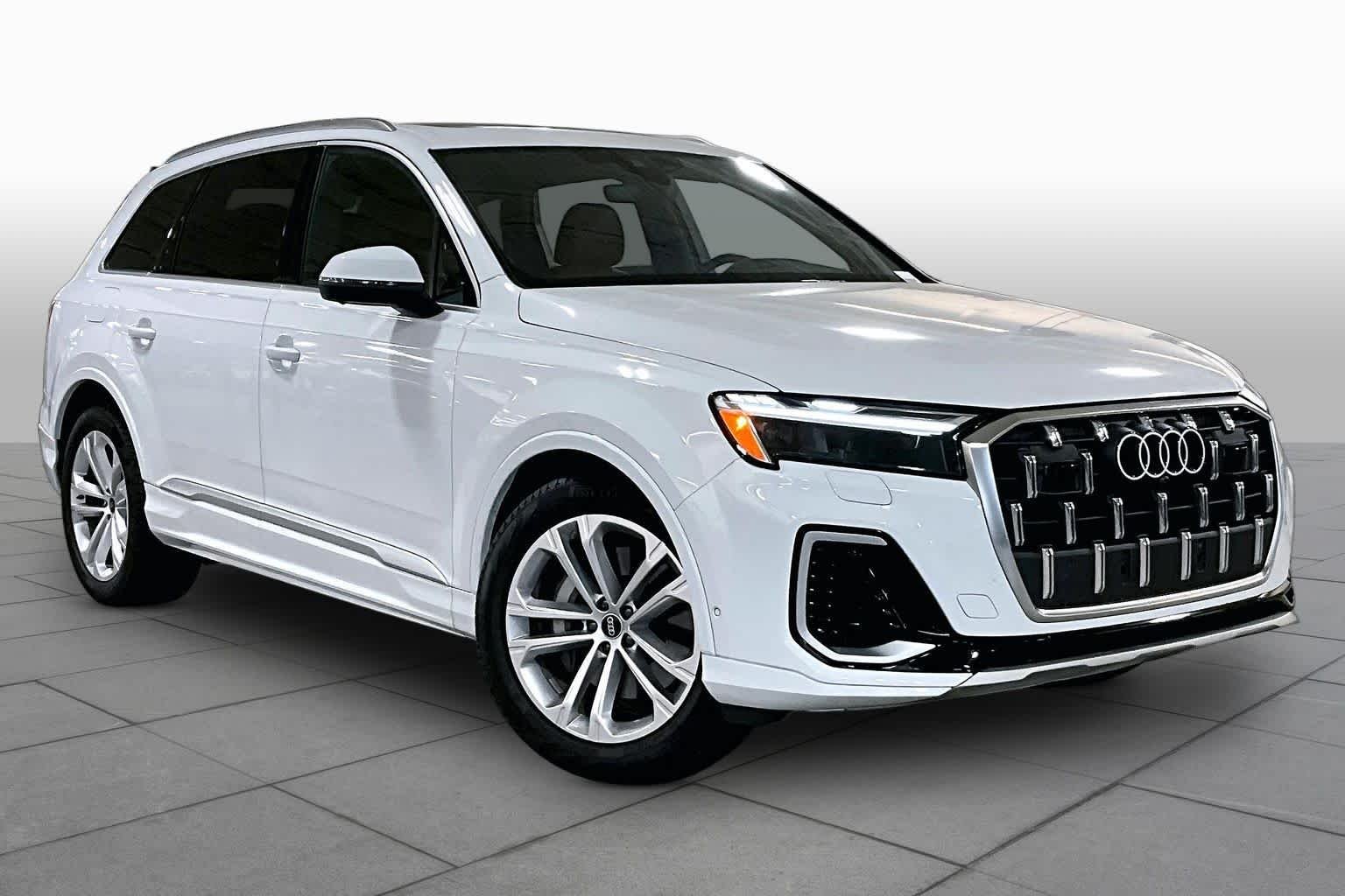 Used 2026 Glacier White Metallic Audi Premium Plus image 3