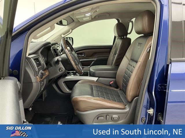 Used 2017 Deep Blue Pearl Nissan Platinum Reserve image 17