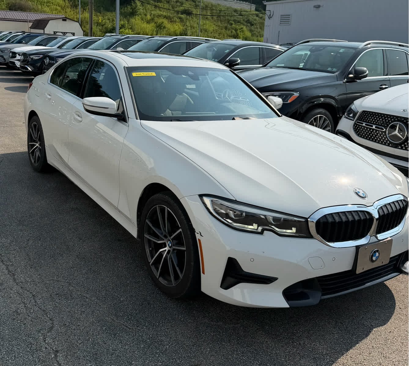 Used 2019 Alpine White BMW 330i xDrive image 3