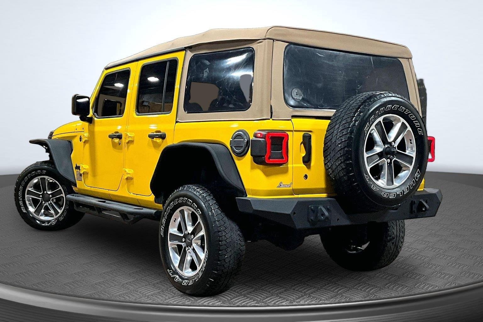 Used 2021 Hellayella Clearcoat Jeep Unlimited Willys Sport image 13