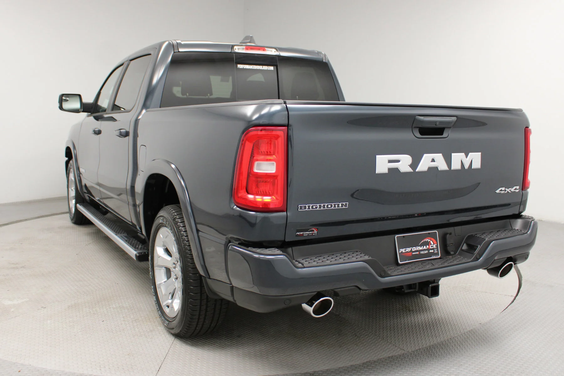 New 2026 Forged Blue Metallic Exterior Paint RAM Big Horn 4x4 Crew Cab 5