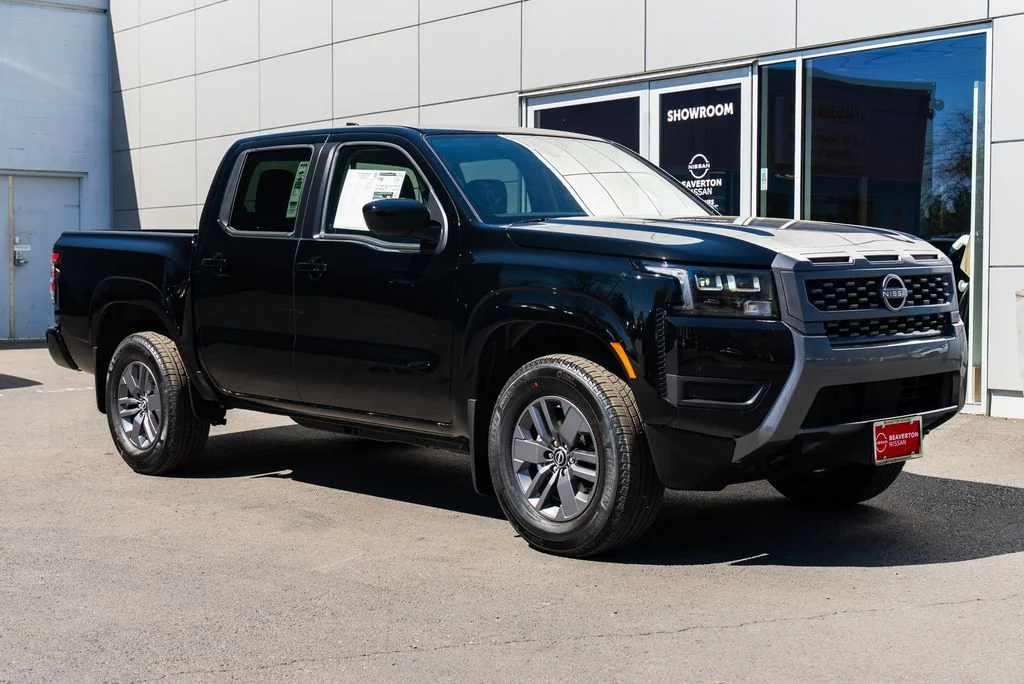 New 2026 Super Black Nissan Crew Cab SV image 1