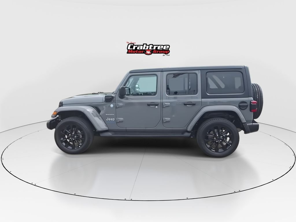 Used 2023 Gray Jeep Sahara 4xe image 5