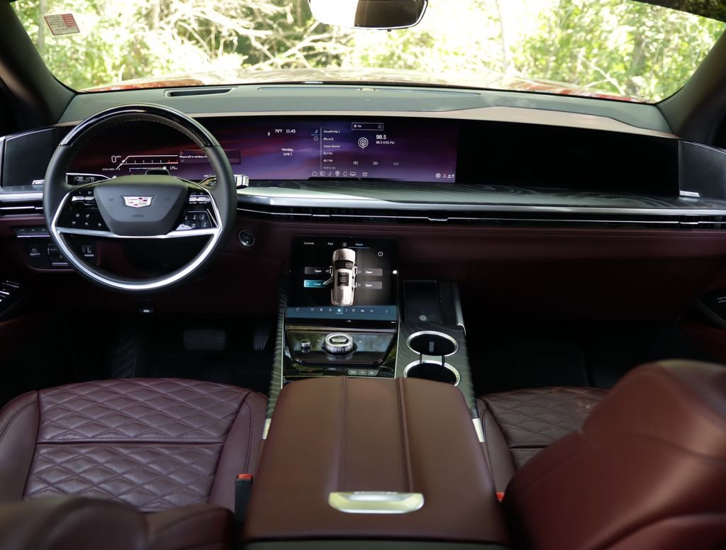 Used 2025 Radiant Red Tintcoat Cadillac Premium Luxury image 30