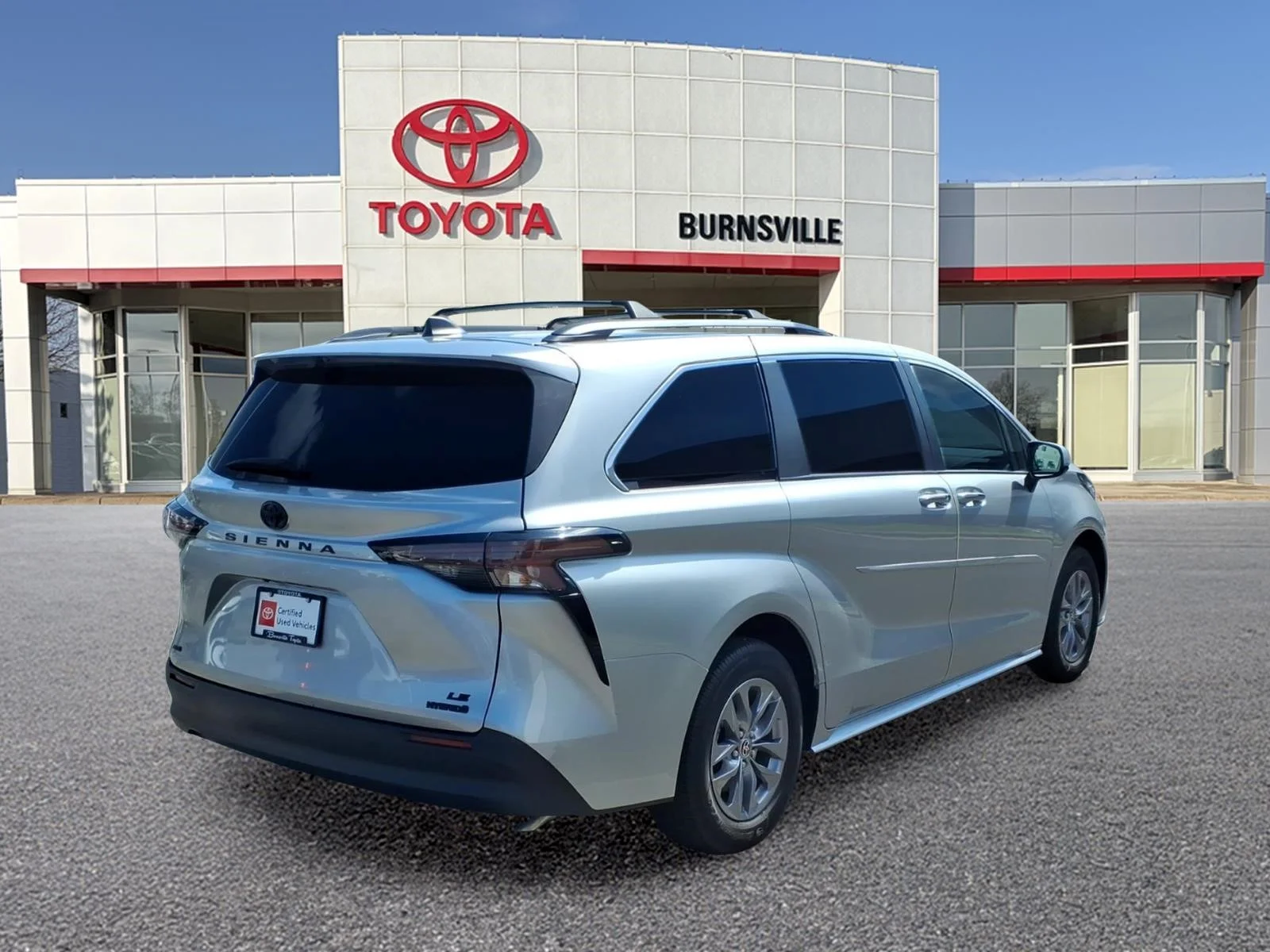 Certified Used 2023 Silver Toyota LE image 3