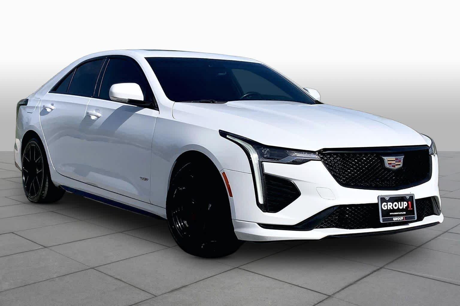 Used 2021 Summit White Cadillac V-Series image 3