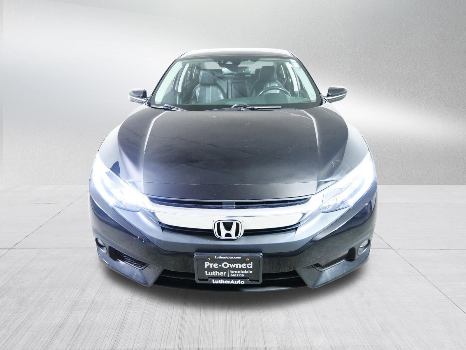 Used 2016 Honda Civic Touring with VIN 19XFC1F91GE014715 for sale in Brooklyn Center, Minnesota